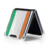 Ireland Flag Distressed Galaxy Z Flip5 5G Clear Case